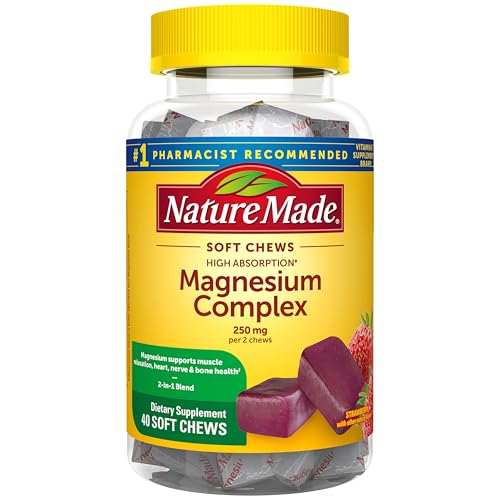 Nature Made High Absorption Magnesium Complex Soft Chews 40 Count