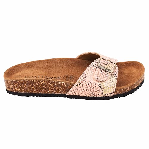 CHATTAWAK Opaline noir, la mule femme idéale pour vos sorties d'été
