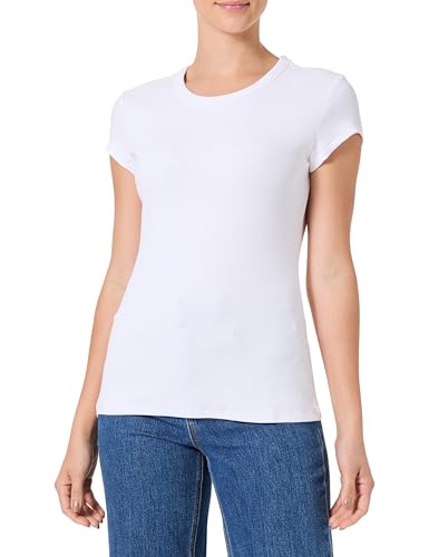 BOSS Women's C_Esima 10270749 01 T_Shirt, White100,