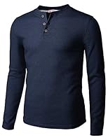 Algopix Similar Product 13 - H2H Mens Big  Tall LongSleeve Henley