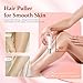 Epilator for Women,2-in-1 Facial Hair Remover,Womens Electric Shaver with LED Light,2 Replacement Heads,USB Rechargeable Electric Hair Removal,Removal for Women Legs/Face/Bikini/Arms Smooth Epilator