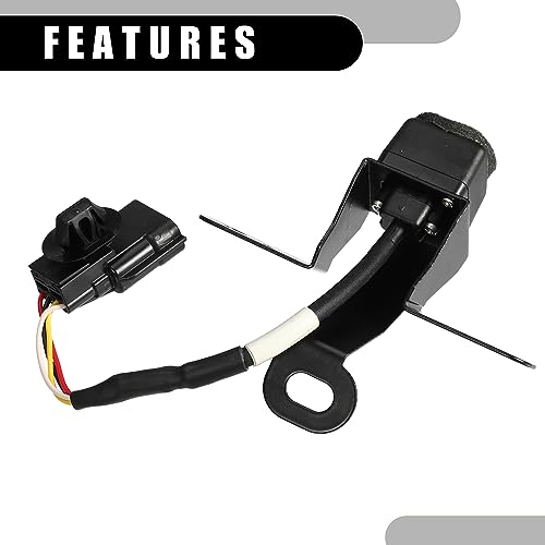 Image of Rear View Back Up Camera No.284F1-6FL0A - Car Rear Park Assist Reverse Camera - for Nissan Rogue 2018-2020 Plastic Black - 1 Pc