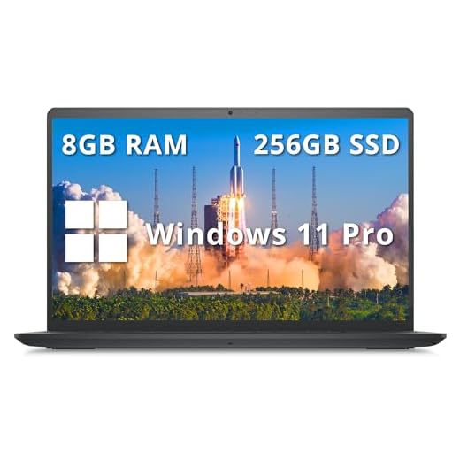 Dell Inspiron 15 3000 Laptop, 15.6" FHD LED Display, Intel i3 1115G4 Processor, 8GB DDR4 RAM, 256GB PCIe SSD, HDMI, Webcam, Windows 11 Pro, Black