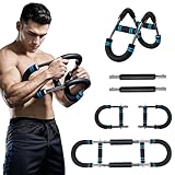 RELIFE Rebuild Your Life 筋トレ アームバー エキスパンダー 筋トレグッズ 筋トレ器具自宅 胸筋トレーニング器具 ツイスターアームトレーナー アームエクササイザー 3段階抵抗調整 分解可能 背筋 胸筋 腹筋 上腕二頭筋