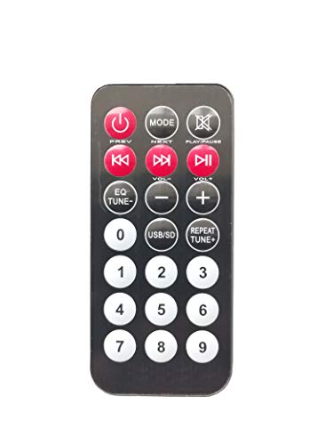Image of LipiWorld Mini Slime 5.1 CH Home Theater System Remote Control (Suitable for Intex Home Theater Remote) Compatible for INTEX USB /SD