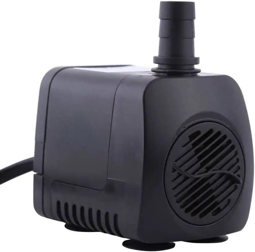Miniatura 3 de Bomba sumergible eléctrica Bomba de agua de 15 W, bomba sumergible para tanque de peces, bomba de fuente de circulación de estanque de jardín, bomba