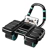 2025 New Automatic Rebound Ab Roller Wheel with Elbow Support & 4-Wheel Design – Core Exercise Equipment for Home Gym, Abdominal Workout Machine for Men/Women, Belly Fat Burner,Portable Fitness Roller Wheel