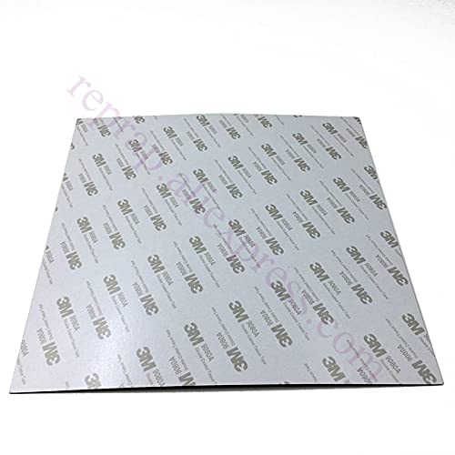 Lysee 3D Printer Parts & Accessories - 5pcs 220x220mm Black Heated Bed Sticker w/Buildtak Prusa i3 Heated Plate Build Plate Tape F/ i3 Anet A8 A6 3D Printer - (Size: 220x220mm)