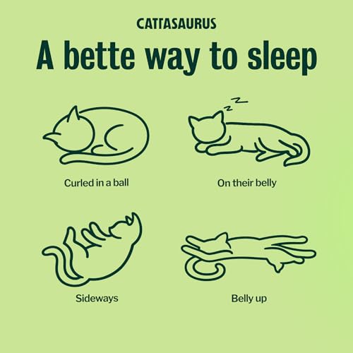 Image of CATTASAURUS Peekaboo Cat Cave for Multiple & Large Cats Up to 30-45 Lbs, Fluffy Cat Beds for Indoor Cats, Scratch Detachable & Washable Tunnel Bed, Comfy Donut Cave (Light Gray, Large (Calming))