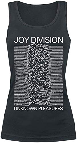 Cannottiera (Xl) Unknown Pleasures Women's Tank Top (Black)