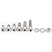 60Pcs M8 Stainless Steel Hex Socket Head Bolts Screws Nuts Washers Assortment Kit Hex Socket Screws Used in The Home and Office Appliance