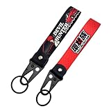 Packungsinhalt: Sie erhalten 2 gewebte Schlüsselanhänger, zwei Schlüsselanhänger in verschiedenen Stilen, mit trendigen Mustern und leuchtenden Farben, die Ihren Nutzungs- und Ersatzbedürfnissen gerecht werden und Ihre Schlüssel auch leicht unterscheiden können