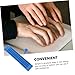 Beaupretty 1set Line Cell Braille Writing Board Kit for Visually Impaired Plastic Braille Plate Stylus for Learning and Writing Essential Teaching Tool for Blind