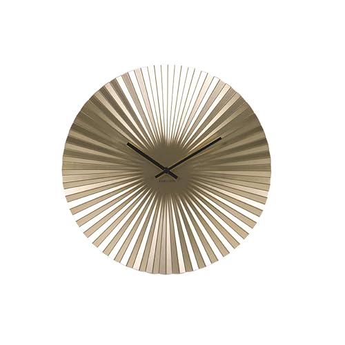 Karlsson KA5657GD Sensu Uhr, Wanduhr, Stahl, Gold, One Size