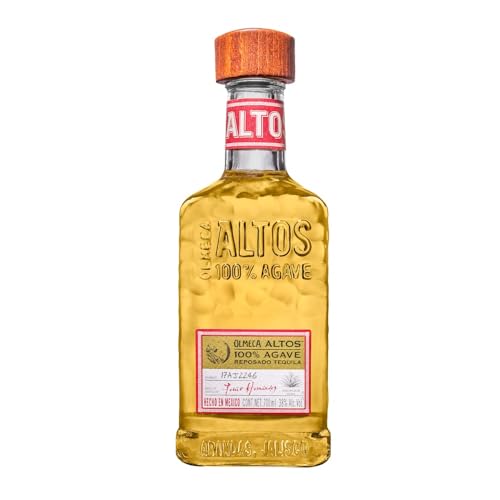 Olmeca Altos Reposado Tequila, goldener Tequila mit fruchtig-süßen Aromen von Agave,...