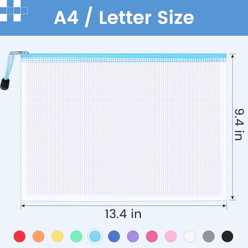 Sooez 24 Pack Mesh Pouch