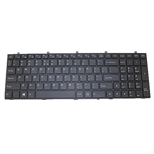 RTDPART Laptop Keyboard For Eurocom Electra 3 English US Black With Backlit New