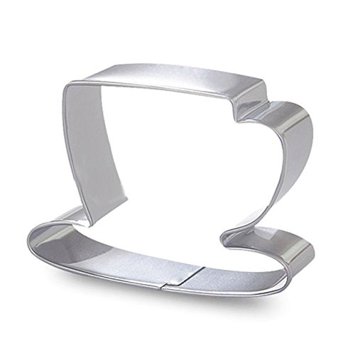 Tea Pot And Tea Cup Biscuit Cookie Cutter - Stainless Steel #TOP2
