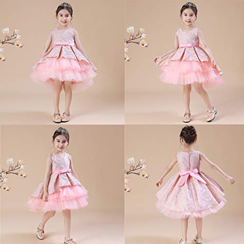 LZH Baby Meisjes Jurk Bloem Vintage Borduurwerk Prinses Elegante Jurk voor Bruiloft 1-8Years - Image 4