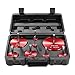 VEVOR PVC Pipe Reamer Kit, Aluminum Alloy, PVC Pipe Fitting Reamer Plumbing Tools Kit, Socket Saver for SCH 40 Pipe, Contains 1/2'', 3/4