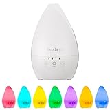 sainlogic® 200 ml por ultrasonido Vapor Frío humidificador, Aromaterapia Difusor Aceites Esenciales con 7 diferentes colores de Cambio de luces LED & Función de tiempo, aroma difusor para la casa, para para yoga, para en la oficina, dasspa, el Dormitorio, el bebé habitaciones, etc.