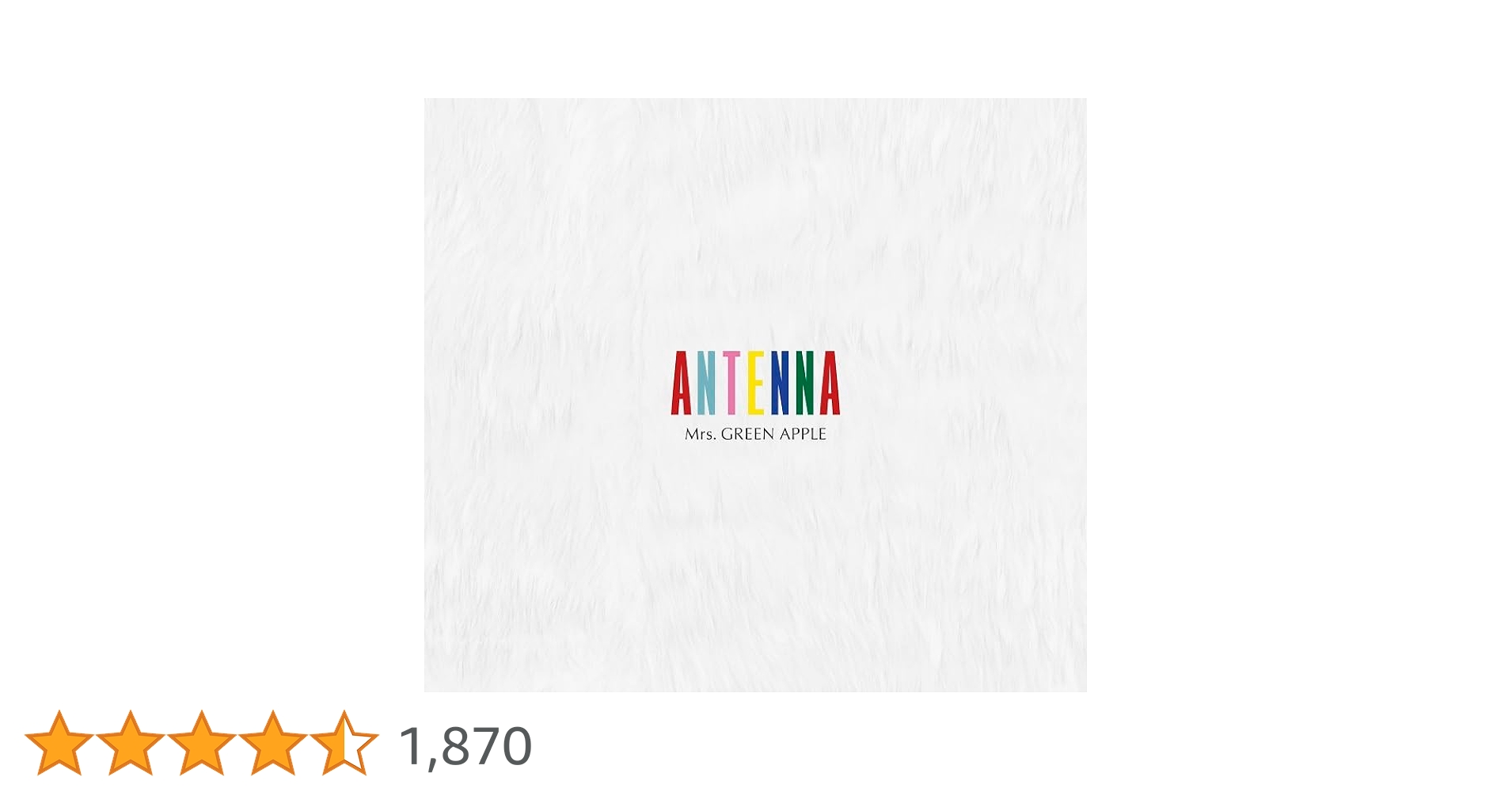 Amazon.co.jp: ANTENNA (初回限定盤) - Mrs. GREEN APPLE (DVD付