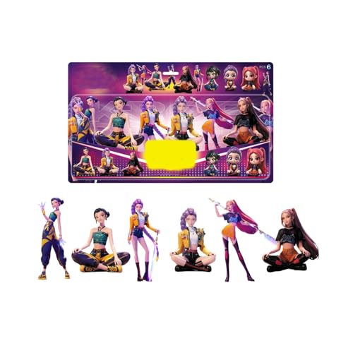Figuras K-Pop De-Mon H-unters, 6 Unidades/Set Muñecas K-Pop