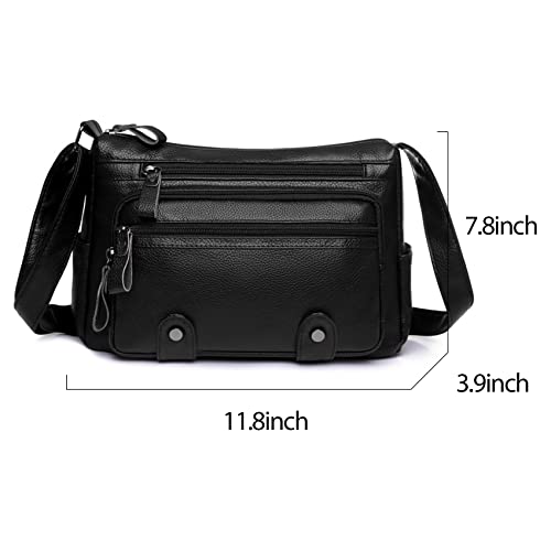 NOTAG Women Shoulder Bags Multipockets Purses Casaul Crossbody Bag Travel Messenger Bags with Adjustable Shoulder Strap2
