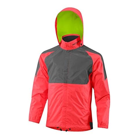 Altura Unisex Kinder Night Vision 3 wasserdichte Jacke M Hochsichtbares Pink Cover