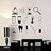 QIANGTOU Stickers muraux Chimie Science université école Vinyle Sticker Mural pour Chambre Salon pour Chambre Salon 75x85cm