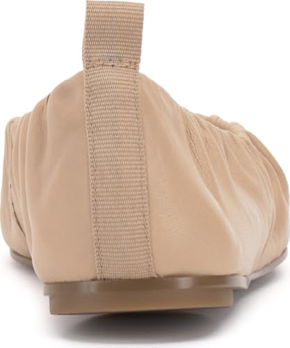 Vince Camuto Women's Verline Mary Jane Flat, Soft Buff, 83