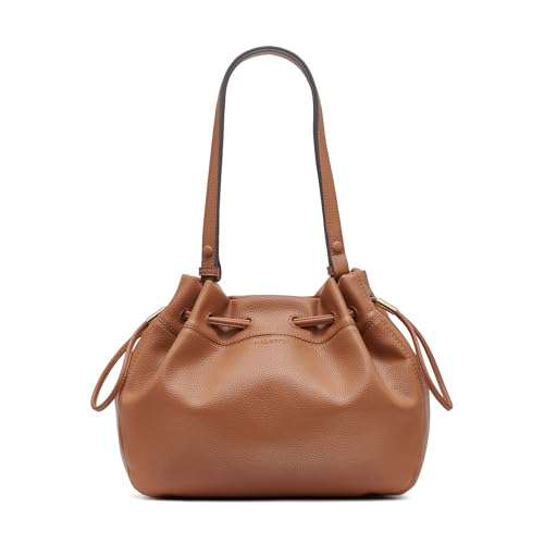 Halston Lily Adjustable Strap Casual Shoulder Bag, Oak