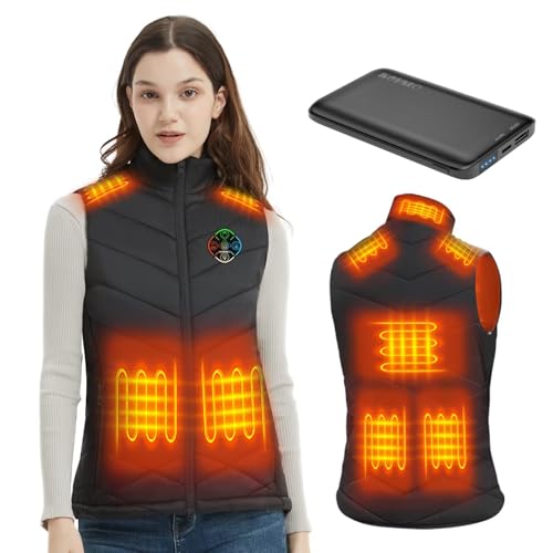 Best Heated Vests for Women: Stay Warm Without the Bulk (A Trainer's Honest Guide) 15 KOVNLO Heated Vest for Women With Battery Pack Included, Smart Button with Light-out Design, Electric Heated Jackets, Lightweight Heated Clothing