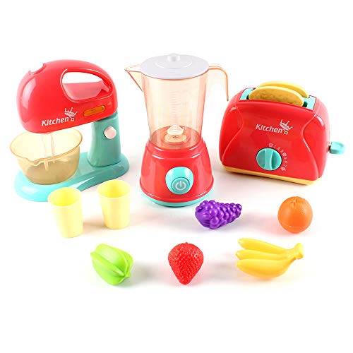 Top 10 play kitchen mixer for kids for 2021 Reviews Blue