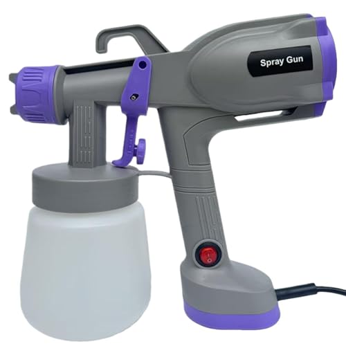 Pulverizador De Pintura Eléctrico,Máquina De Aplicación Enchufable con 5 Boquillas | Máquina Eléctrica Pintura Pulverizadora - para Cobertizo Pared Techo Armario Jardín Y Proyectos Bricolaje