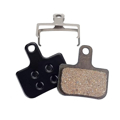 Vuzmode For AVID Elixir y DB, for SRAM Level TL y T, for SRAM, for Force eTap AXS Cycling Black Bike Pads, MTB Bicycle Organic Resin Disc Brake Pads Pastillas de Freno para Bicicleta(2 Pairs)