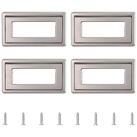 MOROBOR Brushed Nickel Invisible Handles Set Cover