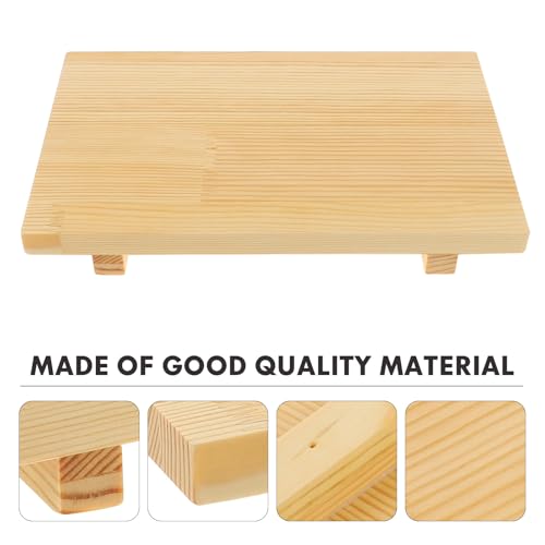 Tabla para sushi de madera 24x15 cm estilo japonés miniatura 2
