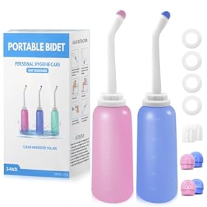 RUFCRIL Peri-Flasche 2 Stück Tragbares Bidet