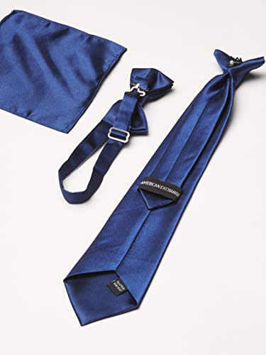 a.x.n.y 4 Piece Formal Vest Set Combo with Tuxedo Vest, Tie, Bow Tie, and Handkerchief3