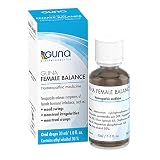 GUNA Female Balance Homeopathic Medicine Temporarily relieves Symptoms of Female hormonal imbalance,