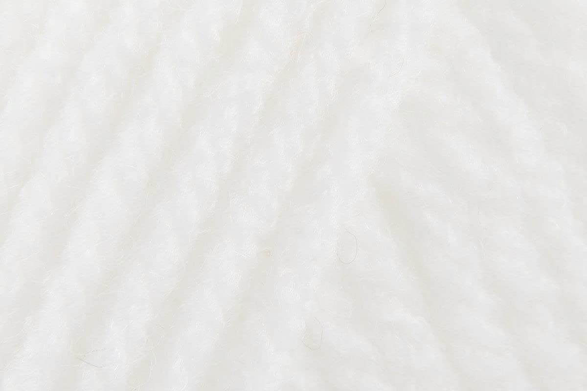 Sirdar Hayfield Bonus Chunky Crochet Yarn, 100% Acrylic Soft Knitting Wool for Cardigans, Jumpers, Sweaters, Ponchos and Capes - 100g Balls - White (961) - Pack of 5 — image 1