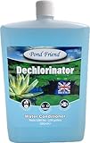 Pond Friend Dechlorinator & Tap Water Conditioner Treatment Makes Fish Safe Instantly By Removing Chlorine Chloramines &...