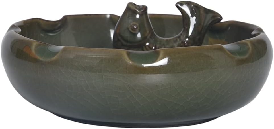 Incense Burner Incense Holder for Sticks/Cone/Coil, Ceramic Incense Burner, Porcelain Glaze Cense Holder, Home Office Yoga Teahouse Temple Medelitation Incense Holder