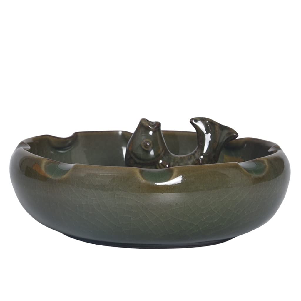 SUNESA Räucherstäbchenhalter Weihrauchhalter for Stöcke/Kegel/Spule, Keramik Weihrauchbrenner, Porzellanglasur Cense Holder, Home Office Yoga Teehouse Tempel Medelitation Räucherstäbchen Halter