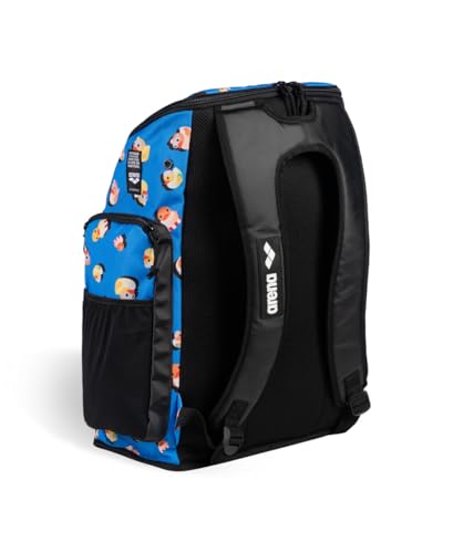 Image of ARENA Spiky III Backpack 45 Swimming Athlete Sports Gym Rucksack Large Training Gear Equipment Swim Bag for Men and Women, 45 Liters, Ducks