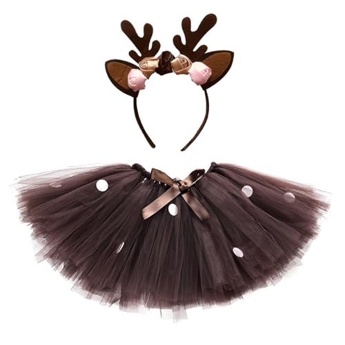 Jupe longue tulle fille tutu princesse robe carnaval danse enfant 3-8 ans
