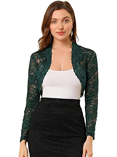 Boléro vert brillant - S | Kaufen auf