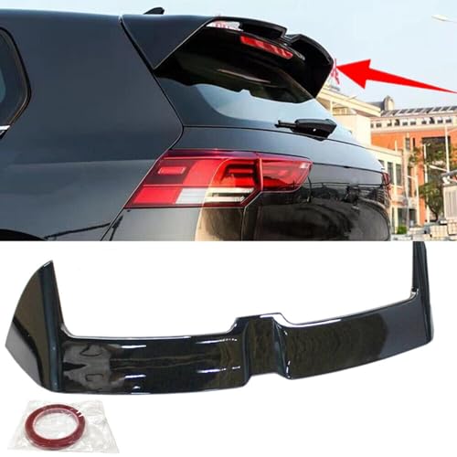 MUTUSAISI Rear Window Roof Top Boot Spoiler ABS Wing Compatible with Volkswagen VW GTI MK8 VIII 2022 2023 2024 Accessories