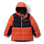 Columbia Chaqueta con capucha Pike Lake 2 unisex p...: Omni-Heat reflectante térmico Aislamiento Thermarator 100% poliéster reciclado Sistema de cultivo Outgrown Capucha ajustable Protector de barbilla